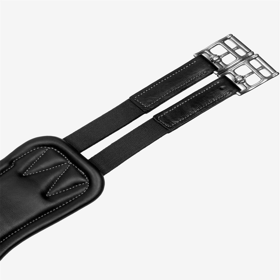 image 1 of LeMieux Gel-Tek Anatomic Long Stud Girth with Magnet Black | 130cm