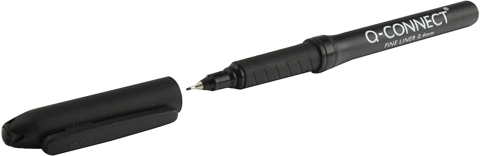 image 1 of Pack of 10 0.4mm Fineliner Black Pens