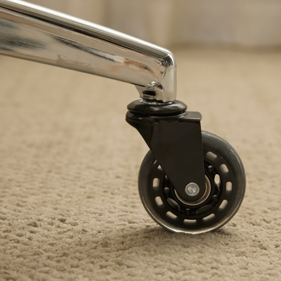 image 1 of Breathable Office Chair Adjustable Armrest and Headrest Silent Casters