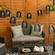 image 2 of ValueLights Black Lobster Pot Outdoor Solar String Lights