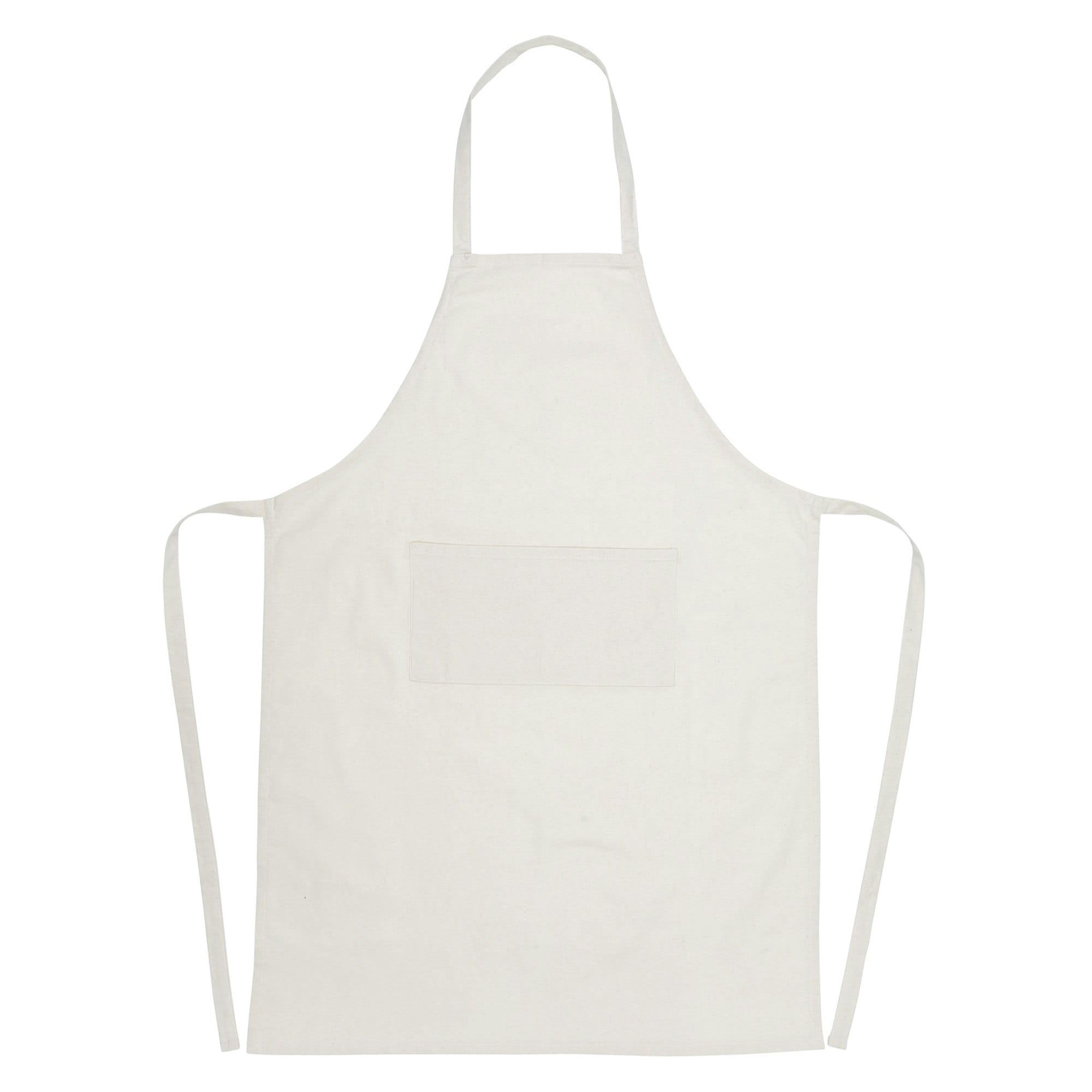 XD Collection Impact Recycled Cotton Aware Apron - Off White - One Size Cream