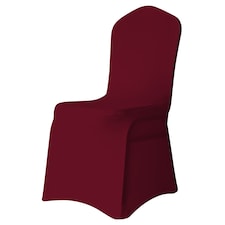 Chair Cover Spandex Polyester Stretch, Flat Dining Slipcovers - 1pc