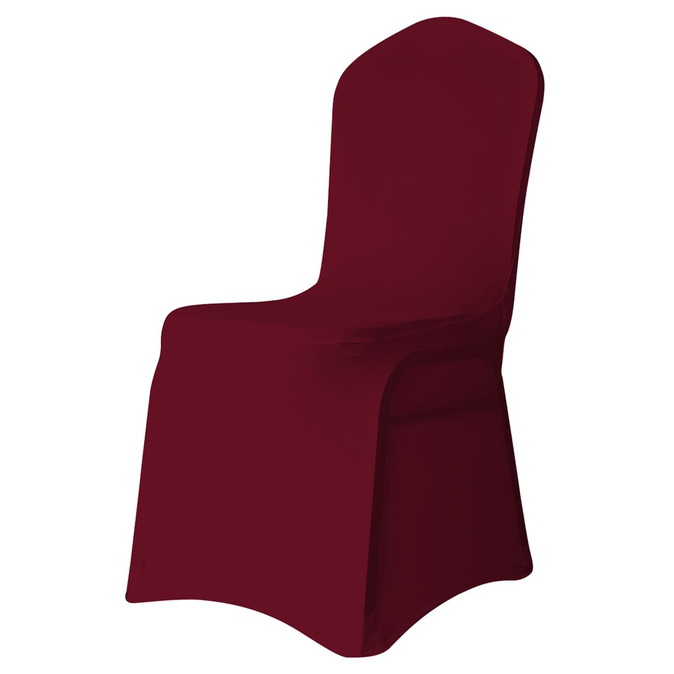 image 1 of Chair Cover Spandex Polyester Stretch, Flat Dining Slipcovers - 1pc