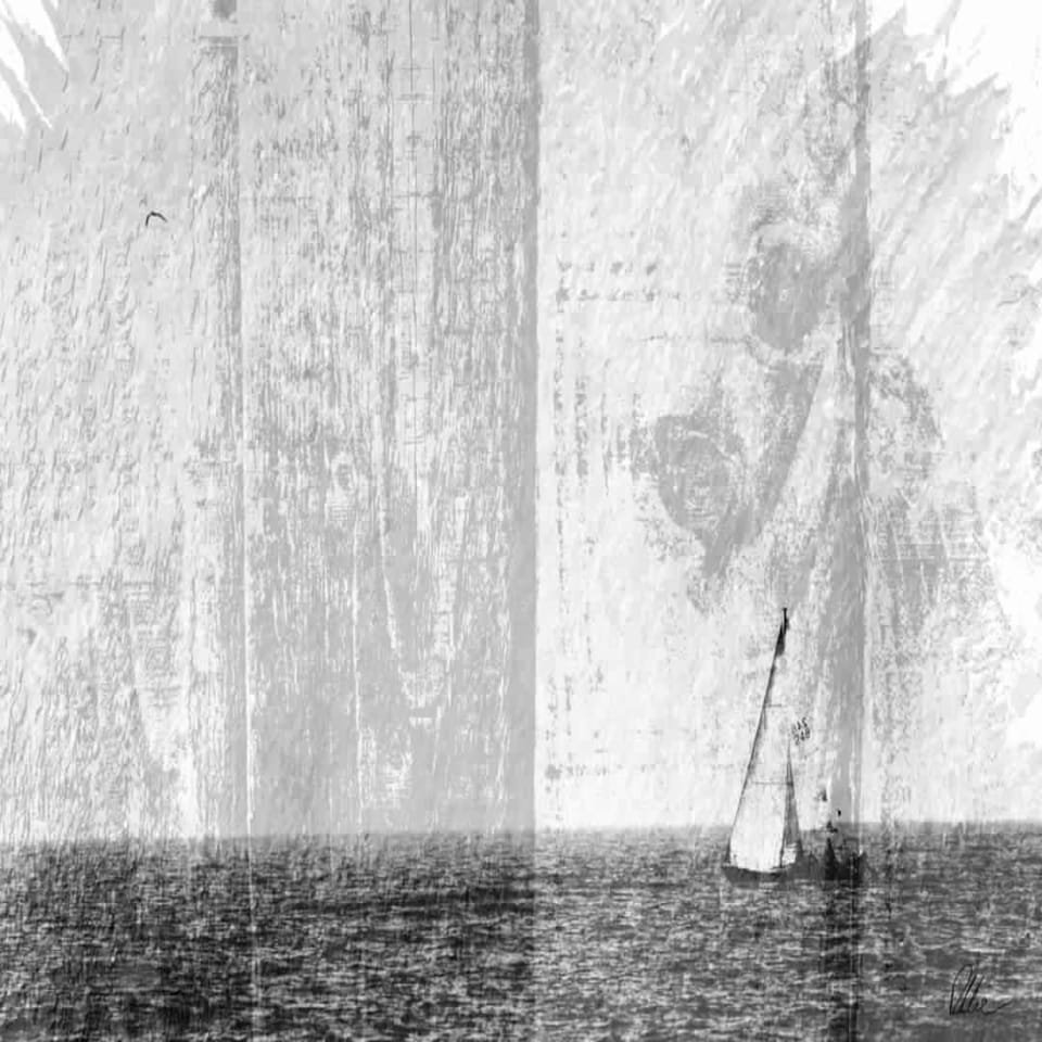 image 1 of G-16 Sail (Canvas Print) 12" x 18"