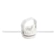 image 3 of IceFlow Bottle Flip Straw 1.06L Water Bottle | White | White | 1