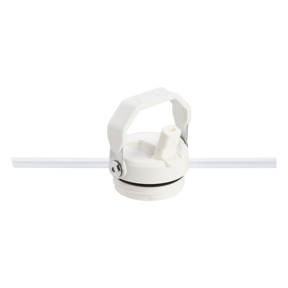 image 1 of IceFlow Bottle Flip Straw 1.06L Water Bottle | White | White | 1