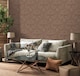 image 4 of Crown M1746 Camille Damask Wallpaper, Red