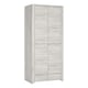 image 8 of Angel Package - 1 Drawer Bedside Cabinet, Chest of 5 Drawers and 2 Door 2 Drawer Fitted Wardrobe
