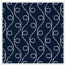 Swirled rope (Picutre Frame) White | L