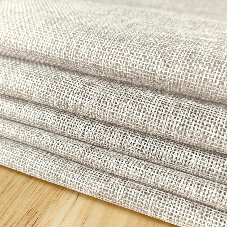 image 1 of 7" x 108" Hessian Chair Sashes, Rustic Burlap Table Runner Sash - 10pcs