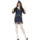 image 1 of Fiestas Guirca Womens/Ladies Air Hostess Costume Set | Blue | Blue/Gold | L | 1