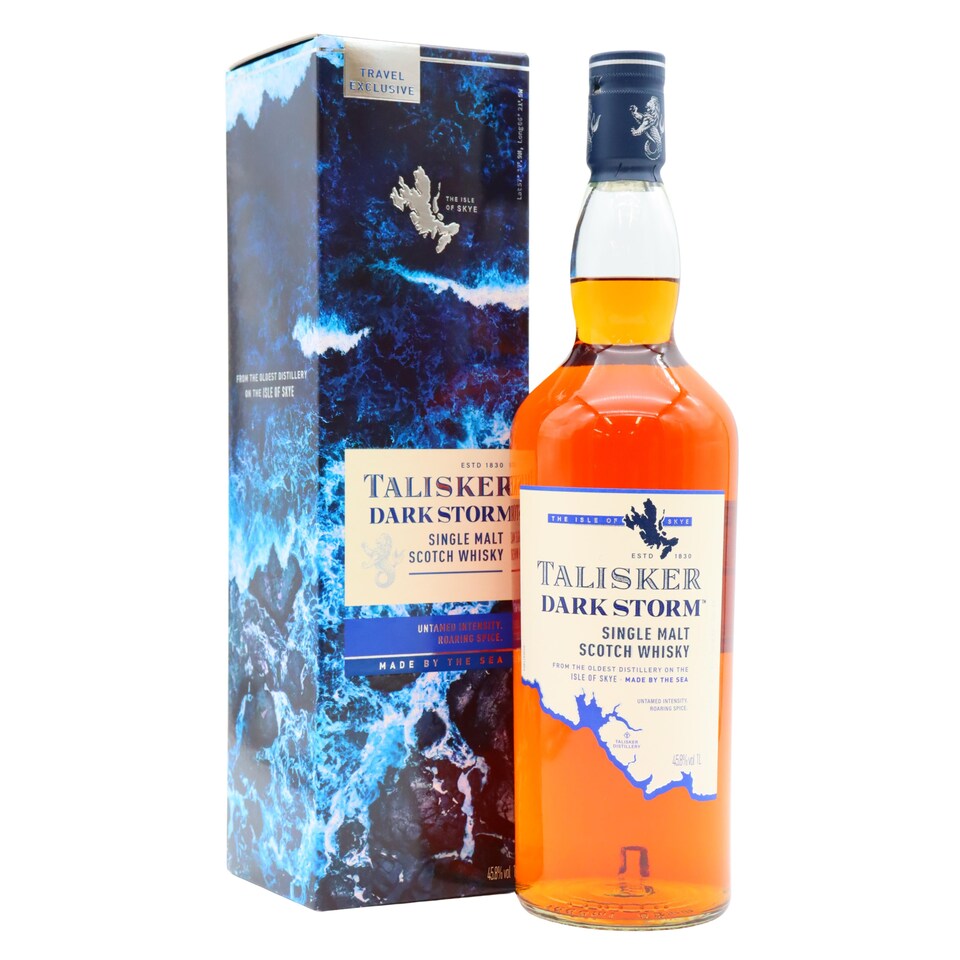 image 1 of Talisker - Dark Storm Single Malt Scotch Whisky (1 Litre)