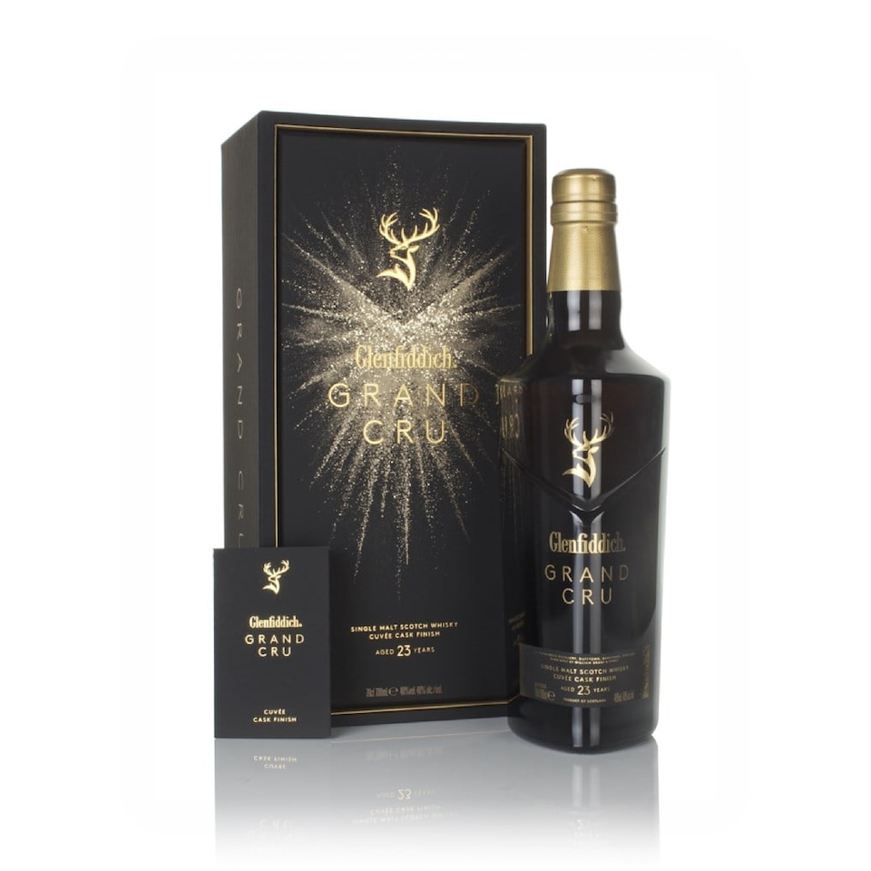 image 1 of Glenfiddich 23 Year Old - Grand Cru | Clear | Dark gold | Vanilla oak, sweet brioche, sandalwood, pear sorbet and white grape | 1