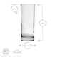 image 4 of Argon Tableware 12 Piece Classic Glassware Set Clear