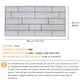 image 8 of NOVECRAFTO 3D Faux Wood Wall Panels – 6 PVC Sheets, Covers 2.76 sqm (29.76 sq ft), 96x48cm Each – Decorative Grey Wood Texture Cladding, Moisture Resistant