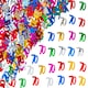 image 2 of 4x 14g 70th Happy Birthday Confetti Mix
