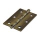 image 1 of Timco - Performance Ball Race Hinges - Solid Brass - Antique Brass (Size 76 x 50 - 2 Pieces)