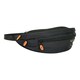 image 3 of Mountain Warehouse Mission Bum Bag Lightweight Fanny Pack Two Compartments Hike Black
