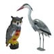 image 1 of Pisces Decoy Heron and Owl Pond and Garden Deterrant