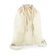 image 3 of Westford Mill Recycled Cotton Drawstring Bag - Natural - One Size (UTPC4939) | Multi | One Size
