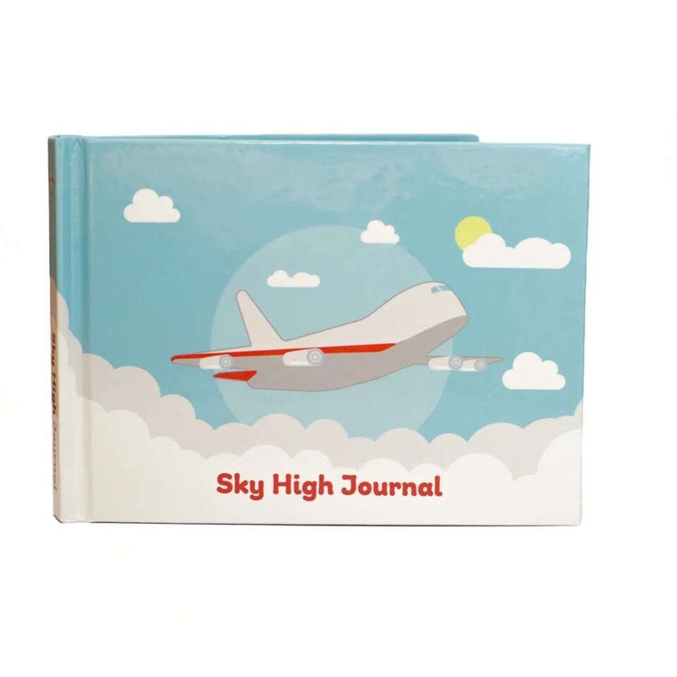 image 1 of Sky High Journal Logbook for Kids | Blue | Sky Blue