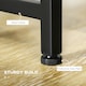 image 5 of HOMCOM Dining Table and Bench Set for 4, Modern Kitchen Table & 2 Benches