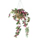 image 1 of Marco Paul Artificial Faux Floral Hanging Basket