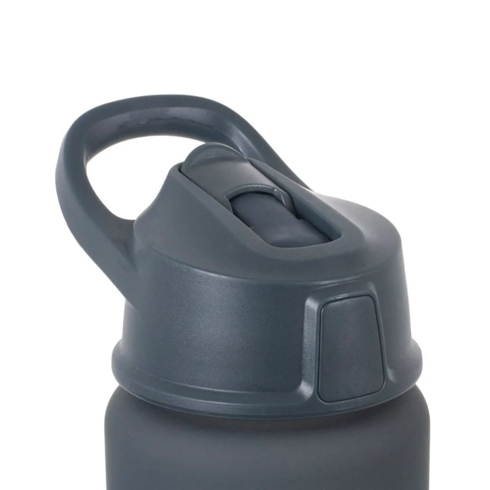 image 1 of Lifeventure Sports Tritan Pop-Up Straw Water Bottle Grey | 750ml