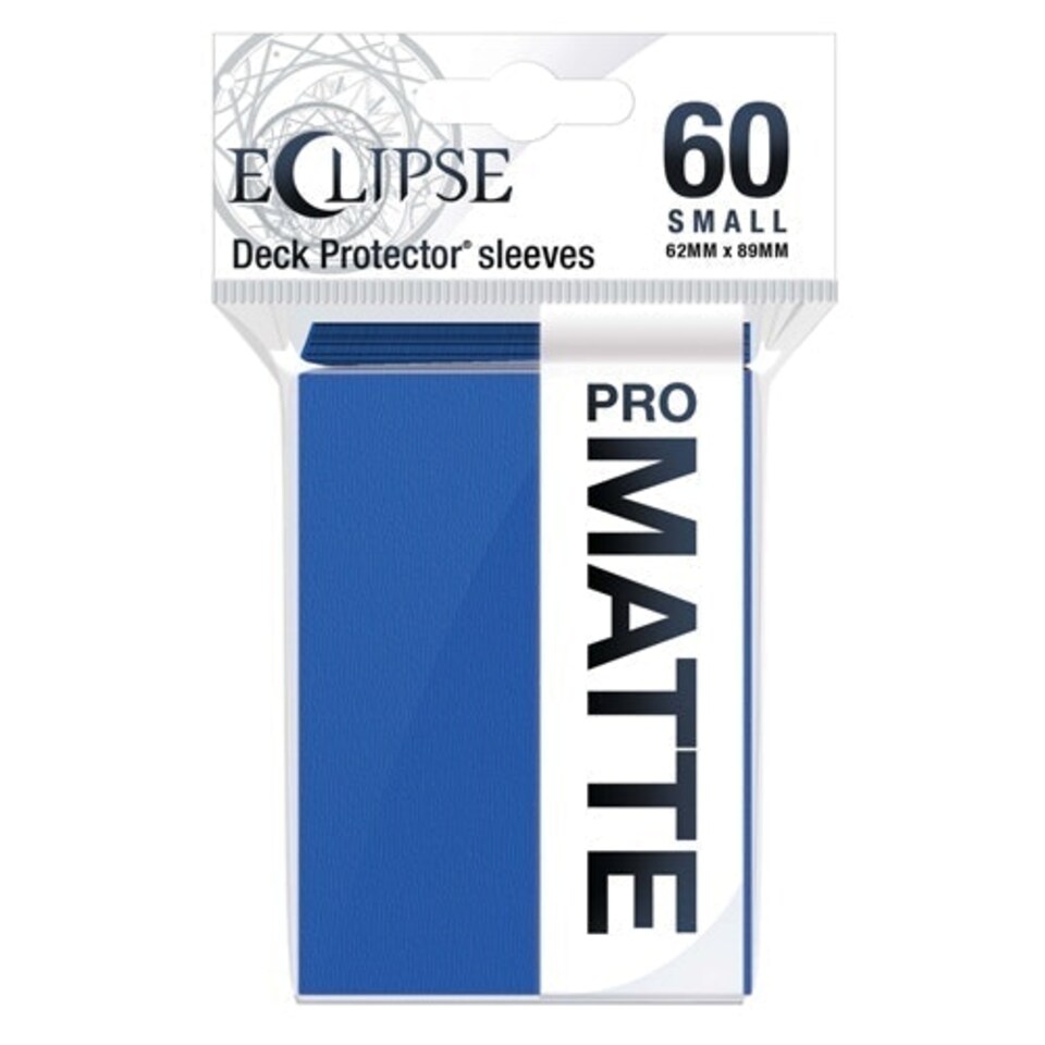 Ultra PRO - Eclipse Matte Small Sleeves (60) - Pacific Blue