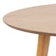 image 5 of Roxby Round Dining Table in Oak 140x76cm