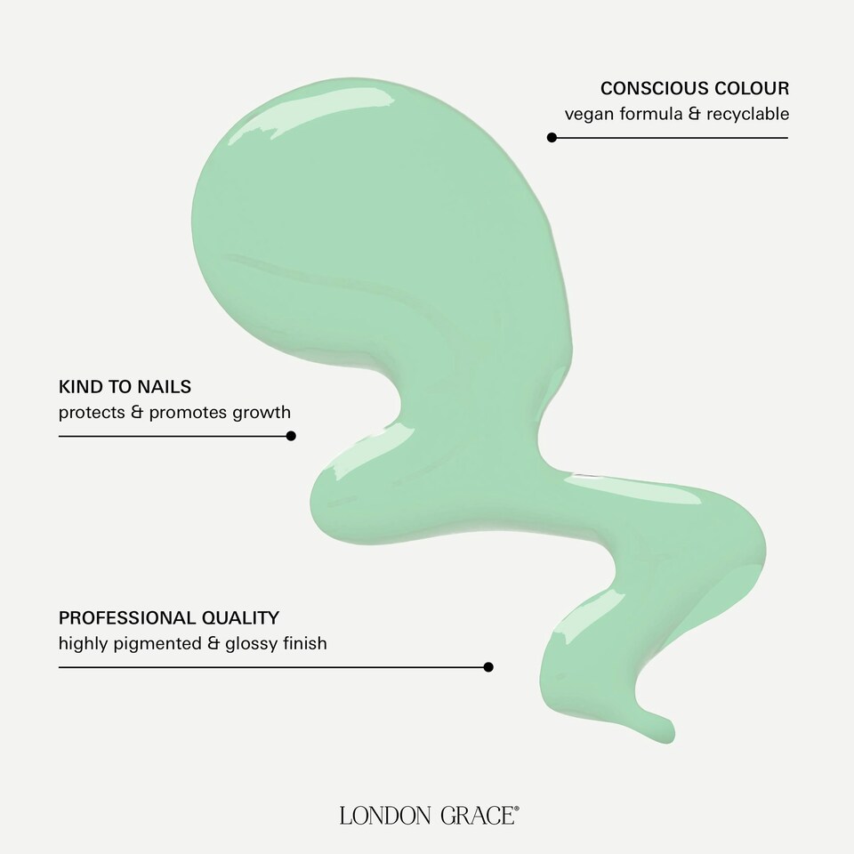 image 1 of Agnes Nail Polish Green