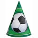image 1 of Pack of 8 3D Football Soccer Party Hats