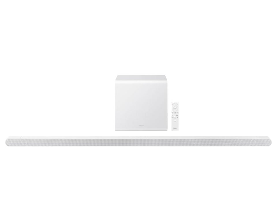 image 1 of Samsung HW-S801D Ultra Slim 3.1.2ch Lifestyle Soundbar with Subwoofer - White