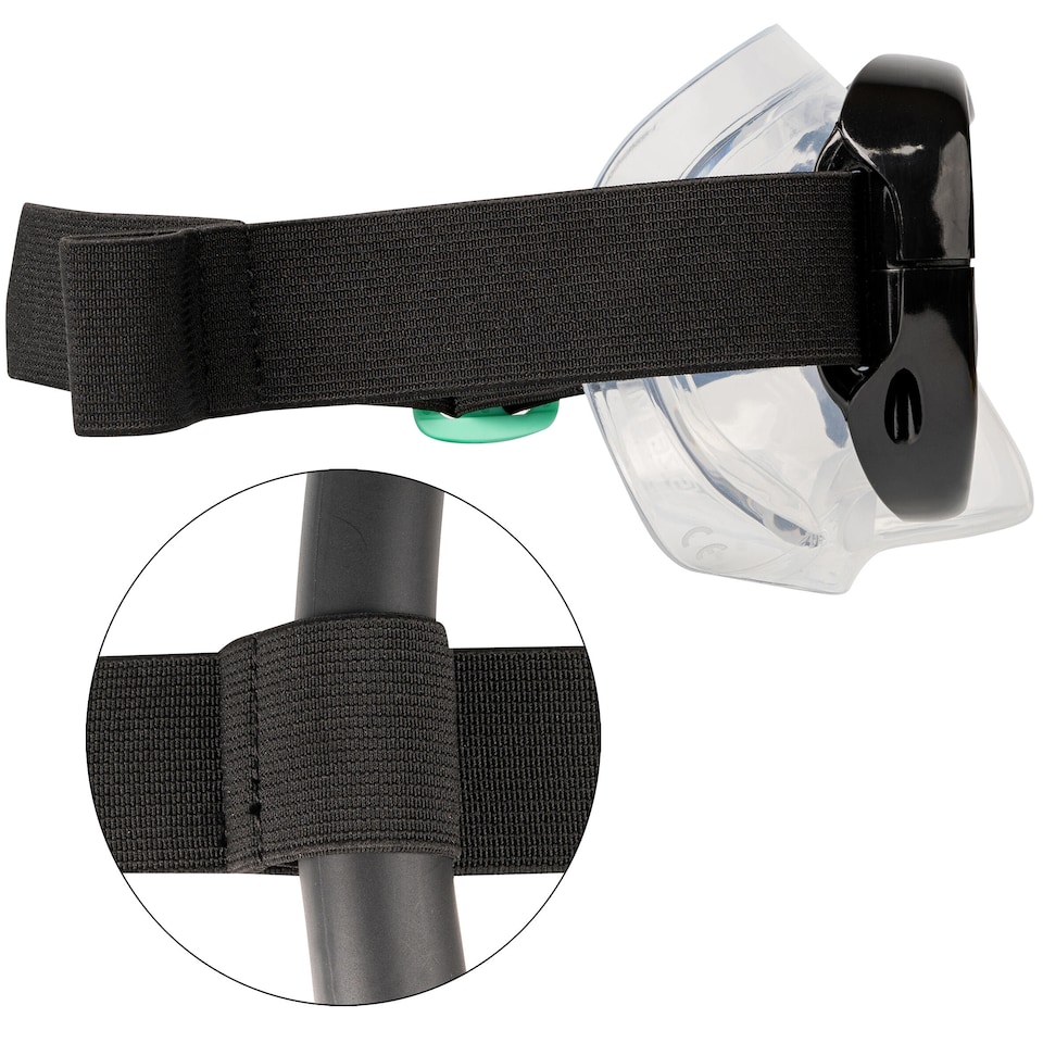 image 1 of Decathlon Adult's snorkelling kit, fins, mask, snorkel 100