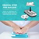 image 1 of ICEBREAKER POP 2.0 2024: Sanitary Silicone Ice Cube Tray for Effortless Ice Making - 3 pack