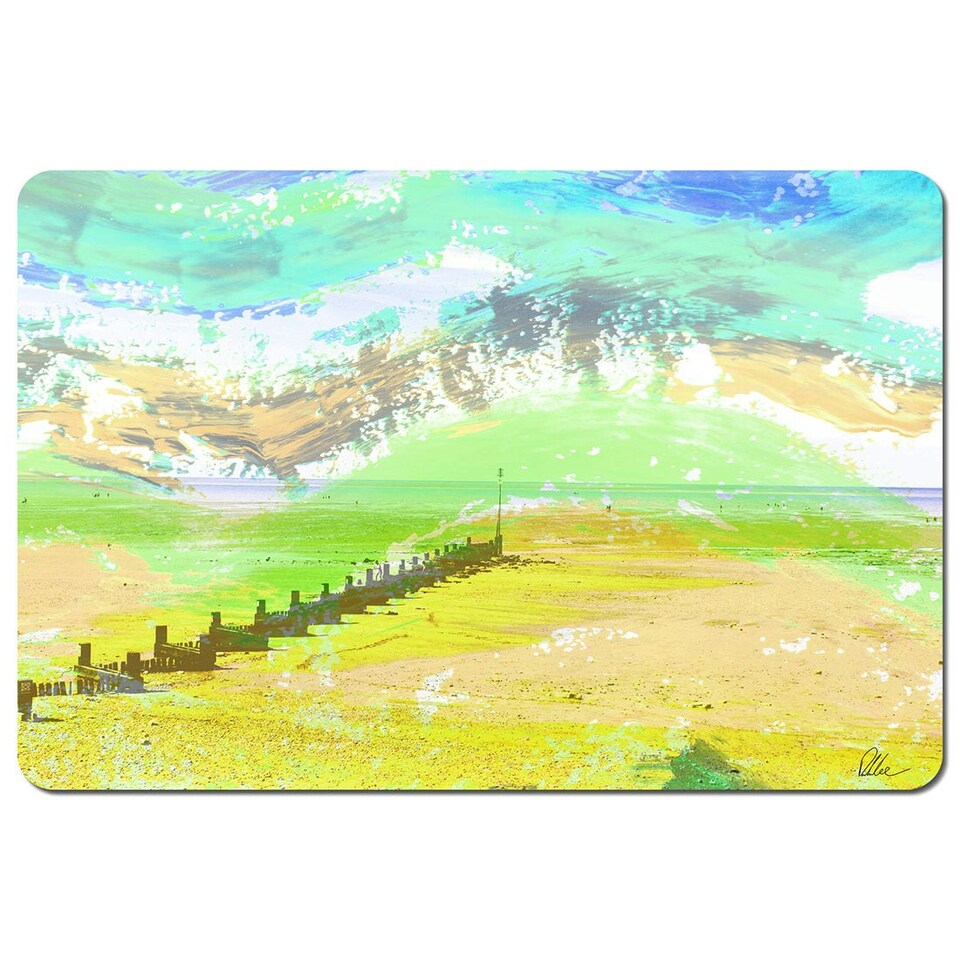 image 1 of Yellow beach (Placemat)