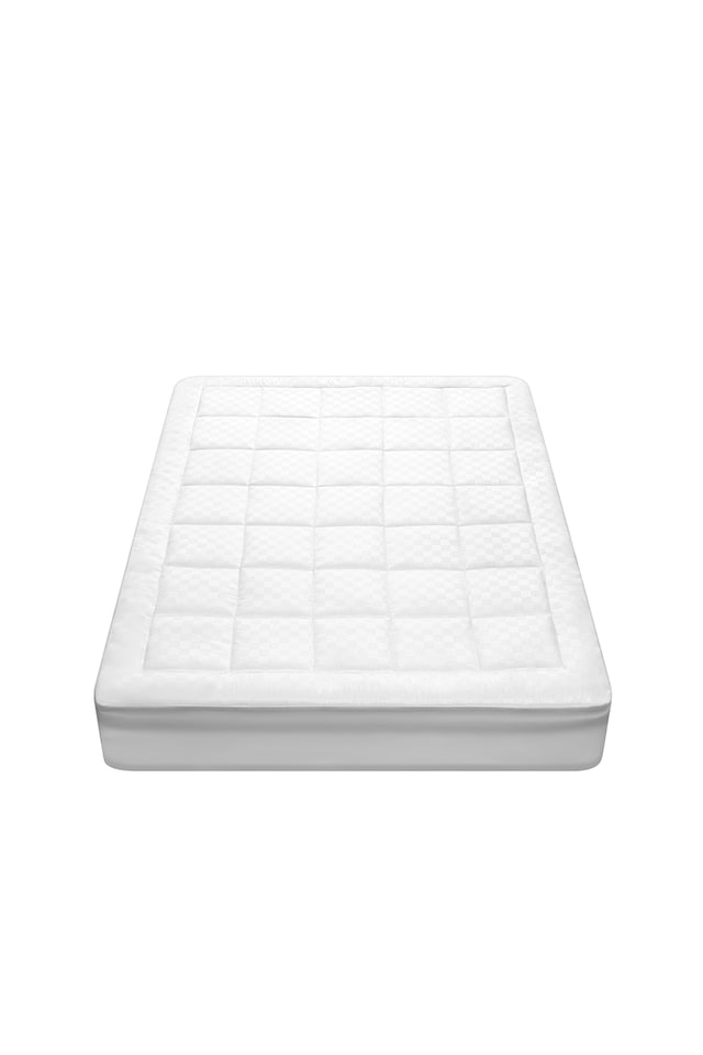 image 1 of Living and Home Mattress Protector Cover- Small Double Size | White | Small Double