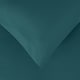 image 8 of OHS Soft Cosy Microfibre Plain Duvet Cover and Pillowcase Set Green | Teal | Double
