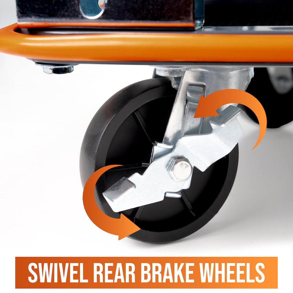 image 1 of NEW 150kg Folding Platform Hand Sack Truck Trolley Transport Heavy Duty