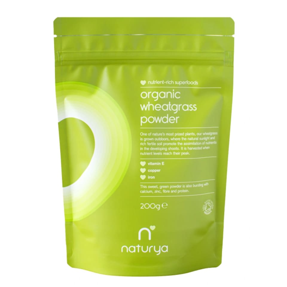 image 1 of Organic Wheatgrass Powder 200g (Naturya)