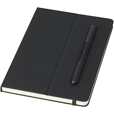 Skribo Notepad And Pen Set - Solid Black - One Size