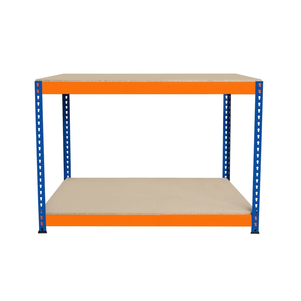 image 1 of S-Rax 2 Tier Workbench - 120cm x 60cm x 90cm Orange