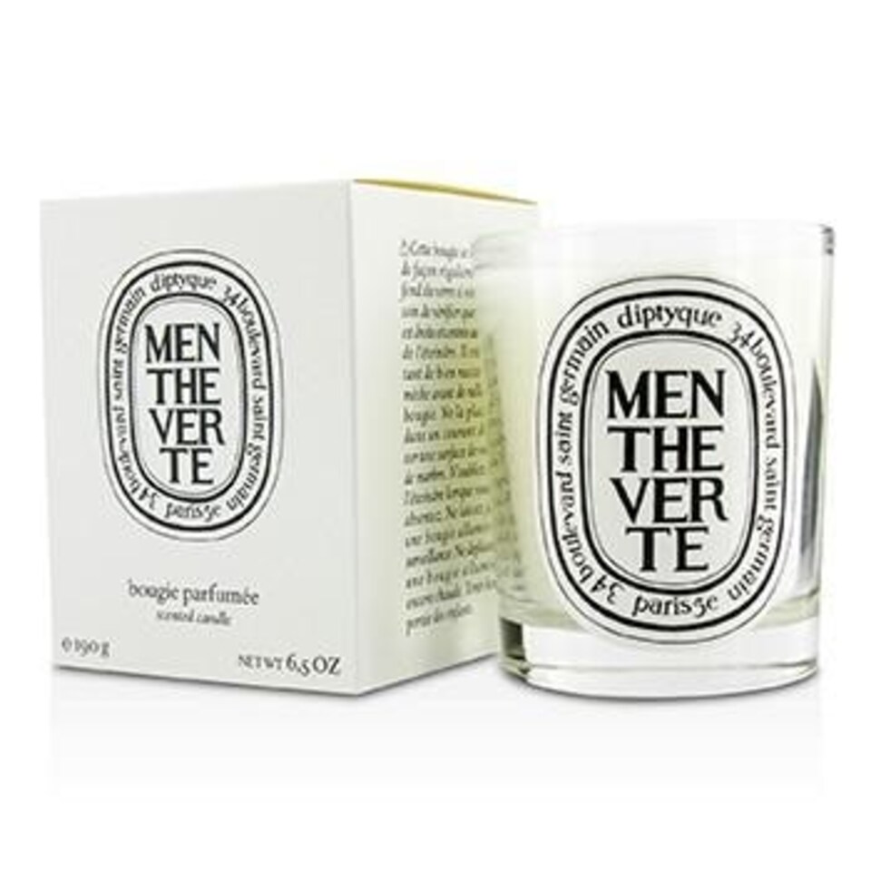 image 1 of Scented Candle - Menthe Verte (green Mint) - 190g/6.5oz N/A