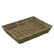 image 3 of JVL Hand Woven Seagrass Rectangular Storage Tray, Capacity:4L, Set of 2
