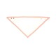 image 1 of Babybugz Baby Reversible Contrast Detail Bandana Bib - White/Powder Pink - One Size