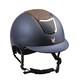 image 1 of Shires Karben Valentina Riding Hat - Adult Blue | Size: 56-58cm
Colour: Navy/Rose Gold
