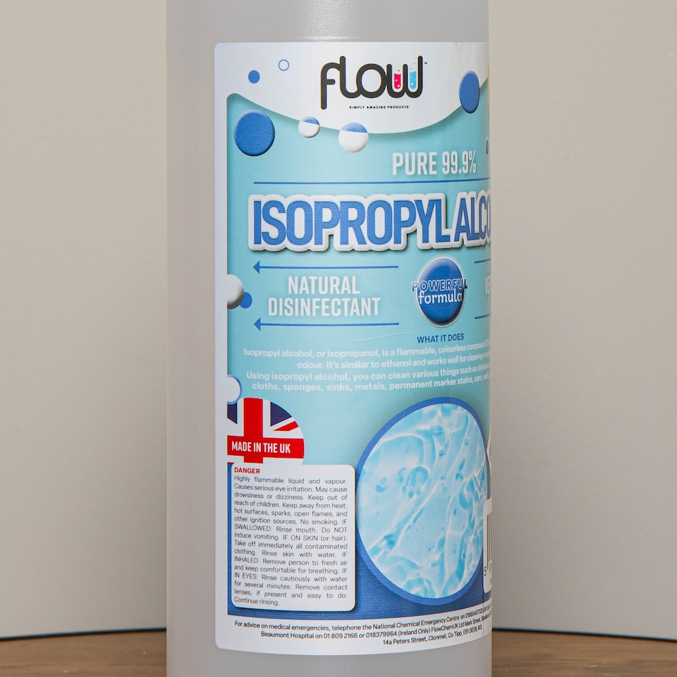 image 1 of 1 Litre 99% Isopropyl Alcohol Cleaning Solution
