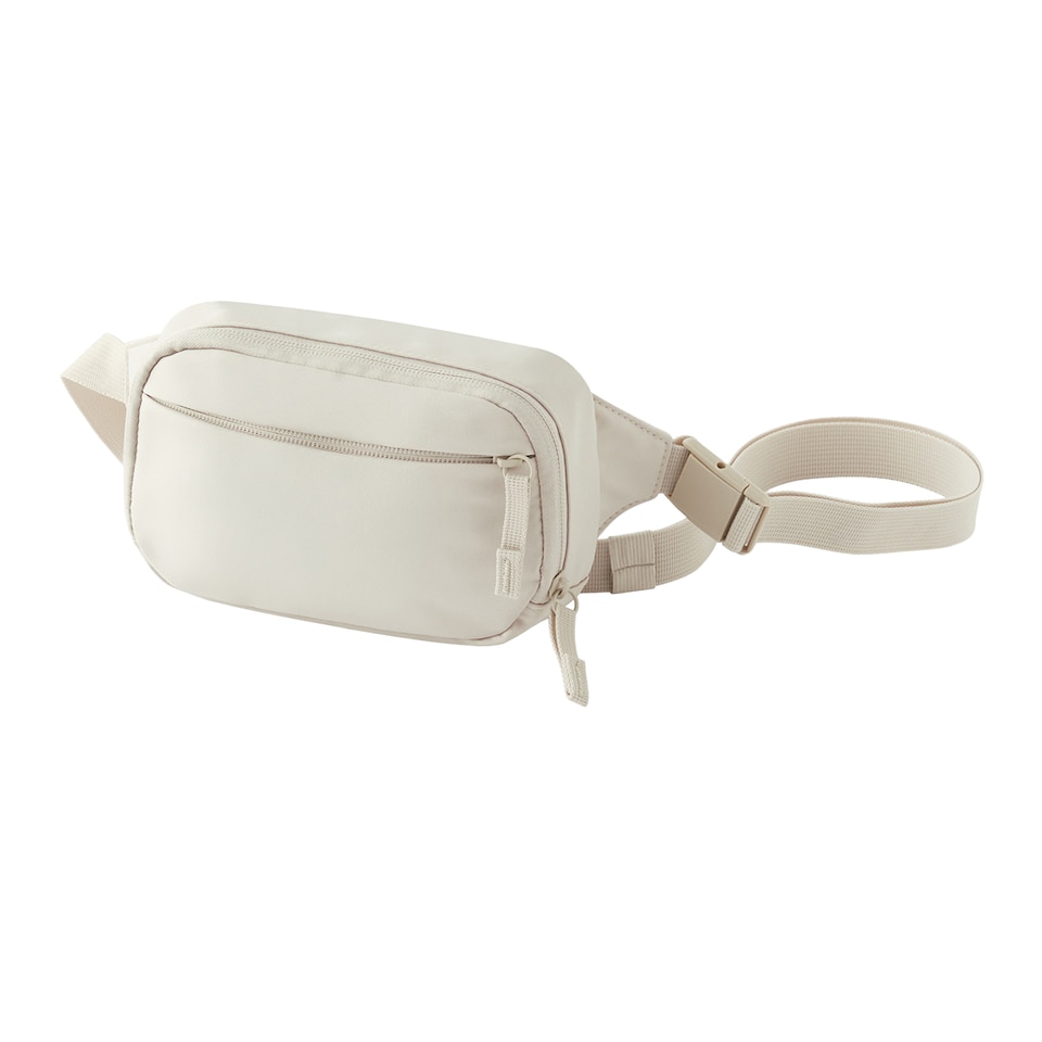 image 1 of Quadra Studio Polyester Waist Bag | Grey | Natural Stone | One Size | 1