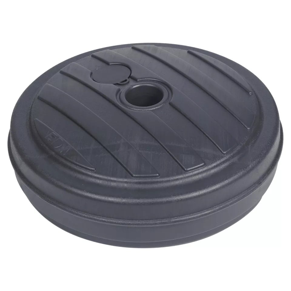 image 1 of Dark Grey Patio Umbrella Stand - Sun Shade Base