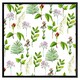 image 2 of Selection of laves & flowers (Picutre Frame) Brown | XL